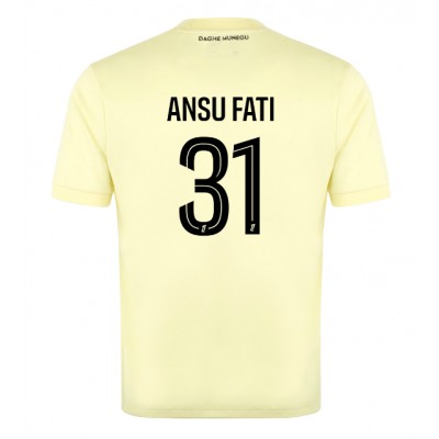 Moški Nogometni dresi AS Monaco Ansu Fati #31 Tretji 2025-26 Kratek Rokav Moški Nogometni dresi AS Monaco Ansu Fati #31 Tretji 2025-26 Kratek Rokav